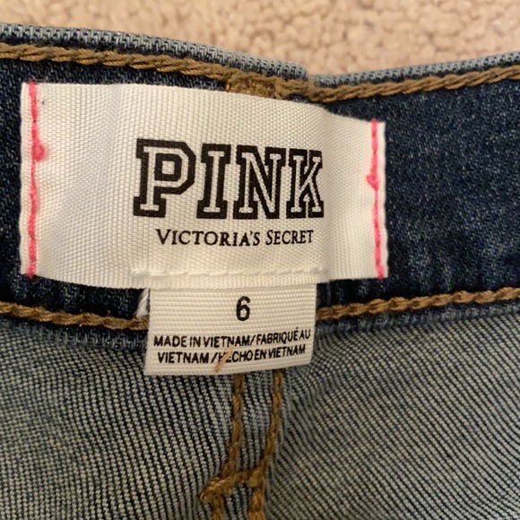 PINK high rise shorts - Picture 3 of 4